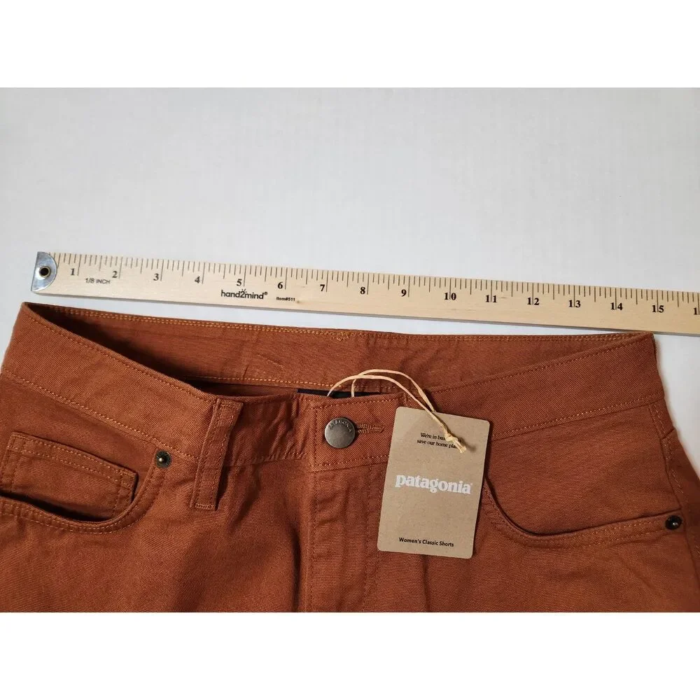 Patagonia Women’s Classic Shorts Size 8 Robin Brown